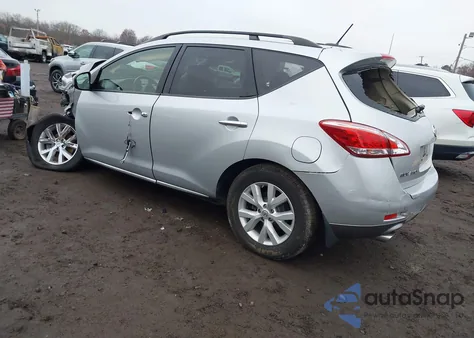 2014 Nissan Murano Sl из США, поврежденный, VIN JN8AZ1MW4EW510214